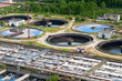 Water treatment, recycling, settling on sewage water station Water treatment, recycling, settling on sewage water station