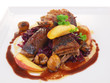 gans mit rotkohl, apfel und kastanien gans mit rotkohl, apfel und kastanien