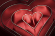 Background from hearts