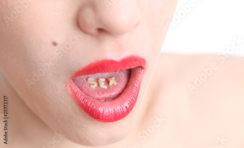 Photo: Sexy tongue Sexy tongue