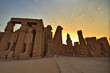 Luxor Temple at sunset. Luxor, Egypt Luxor Temple at sunset. Luxor, Egypt