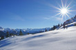 Winter in den Bergen