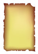 old ragged parchment - vector