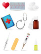 icon medical set