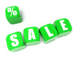 green sale dices