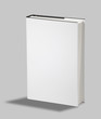 Blank book cover w clipping path