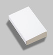 Blank paperback book cover w clipping path Blank paperback book cover w clipping path