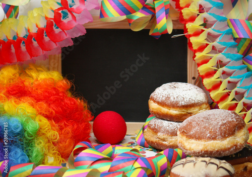 Photo: Fasching blanko Fasching blanko