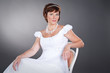 romantic pregnant bride