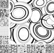 Collection seamless backgrounds.