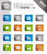 Angle Stickers - Office and Business icons 01