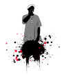 rapper vector illustration rapper vector illustration