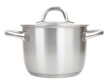 stainless pot isolated on white background stainless pot isolated on white background