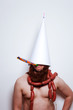 Strange party outfit