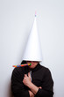 Hidden by hat