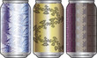 Aluminum packaging for beverages with cool design