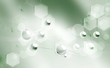 Molecules background Molecules background