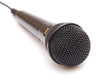 Black microphone