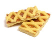 Cookies with a jam stuffing