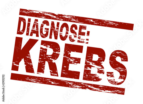 Vektor: Diagnose: Krebs / vektor Diagnose: Krebs / vektor
