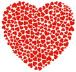 Coeurs multiples en forme de coeur Coeurs multiples en forme de coeur