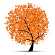 Energy citrus tree for your design