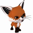 Toon Red Fox