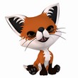 Toon Red Fox