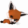 Toon Red Fox