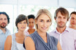 Attractive female executive