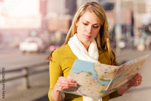 Photo: Traveling woman Traveling woman
