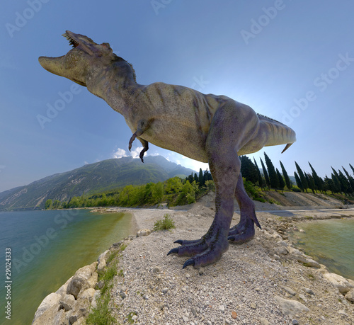 Illustration: tyrannosaurus island tyrannosaurus island