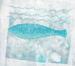 Malerei mit Fisch