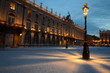 Sur la place Stanislas à Nancy