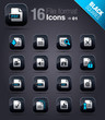 Black Squares - File format icons 01