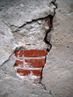 mur fissuré