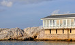 restaurant bord de mer enrochement digue