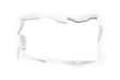 The sheet of torn paper (isolated)