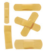 Photo: Set of various adhesive bandage Set of various adhesive bandage