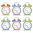 Colorful Clocks