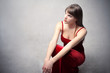 Red dress