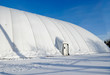 Inflatable sports stadium