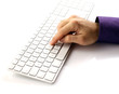 Photo: Scrivere sulla tastiera - Write on the keyboard Scrivere sulla tastiera - Write on the keyboard