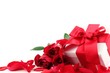 Giftbox and rose