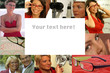 Collage - Augenoptik mit Textfreiraum