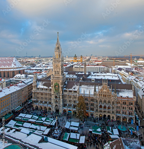 Foto: Rathaus München Christkindlmarkt Rathaus München Christkindlmarkt