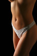 Naked womans torso