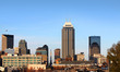 High rise buildings in downtown Indianapolis USA High rise buildings in downtown Indianapolis USA