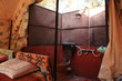 Bathroom inside a jungle tent Goa