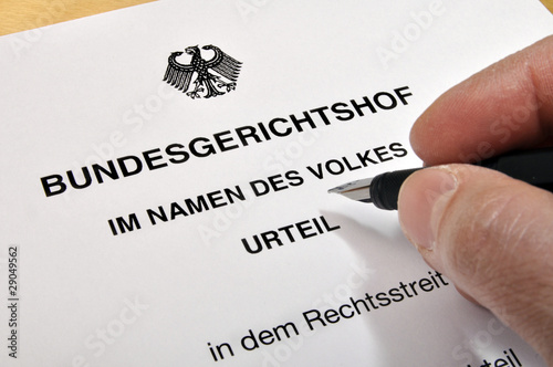 Foto: Urteil Bundesgerichtshof Urteil Bundesgerichtshof